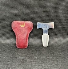 Vintage Dunhill Pipe Tool – Carbon Reamer with Red Leather Case