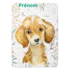 Plaid personnalisable - Chiot