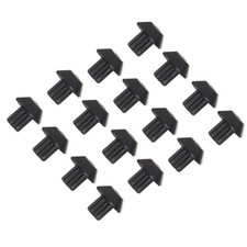  48 PCS Hob Pan Support Rubber Feet Pieds Caoutchouc Gaziniere Pour Cuisinière