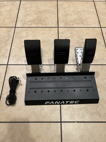 Fanatec csl pedals with load - with,