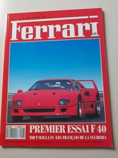 Livre L'année FERRARI 1988 AUTO HEBDO en très bon état 100 pages