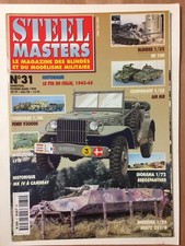 STEEL MASTERS 31 : M8 FORD V3000 SU-100BMP-3 SDKFZ 251/9 SDKFZ 234 LVT-4 BUFFALO