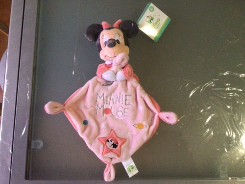 Doudou plat souris minnie - plat,