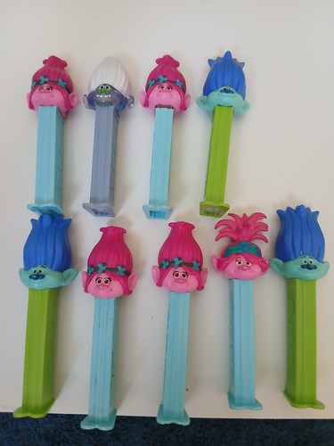 Lot pez les trolls - pez,