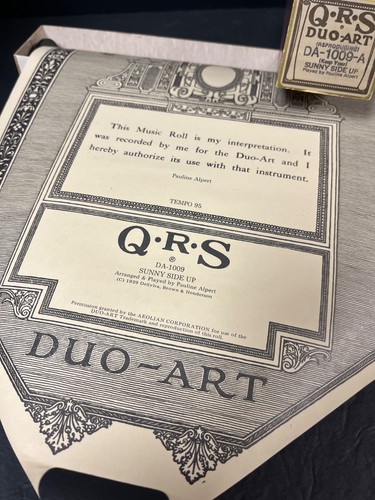 Duo art qrs recut - duo-art, roll