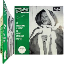 Programme Concert Henri Salvador 196? Bobino music hall Bruno Coquatrix