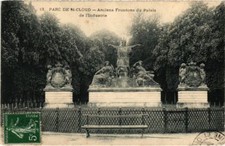 CPA SAINT-CLOUD Parc - Anciens