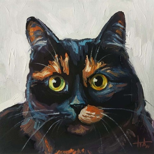 Peinture originale portrait - , de