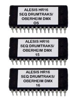 Alesis Hr-16 / Hr-16B Sci Drumtraks + Oberheim Dmx Sons Eprom Upgrade OS 2.0