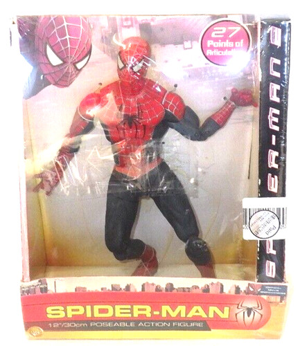 Toybiz spider man - toybiz, 12”