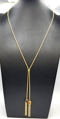 Collier lariat vintage années - lariat,