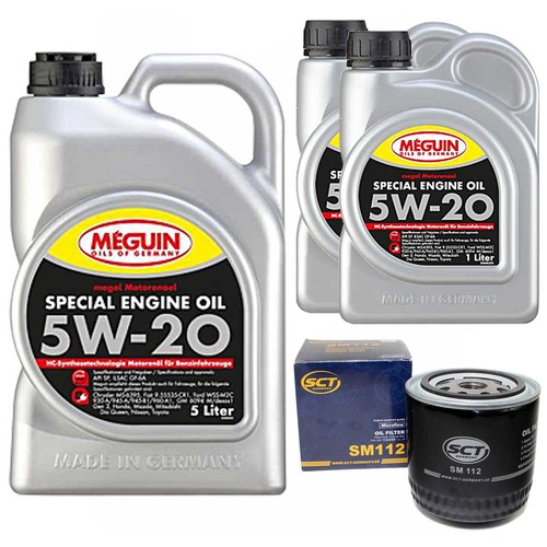 Kit huile moteur meguin - huile, sae