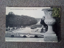 CPA PARC DE VERSAILLES PERSPECTIVE DU TAPIS VERT