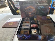 Jeu Complet MAGE WARS Grimoires et stratégie dans l'arène des sorciers Tbe Magic