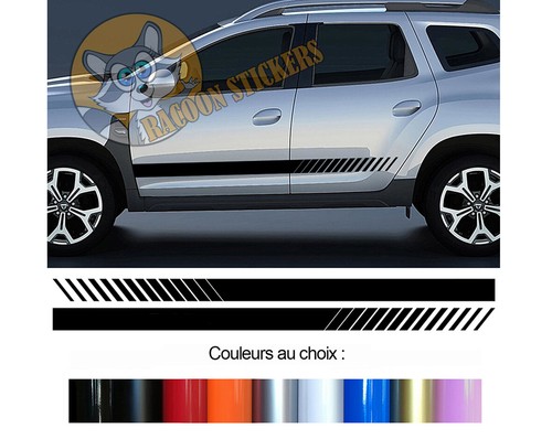 Bandes stripes pour dacia - pour,