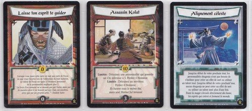 L5r lot cartes rares - lot, 3
