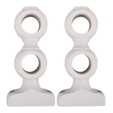 Lot de 2 supports de tringle