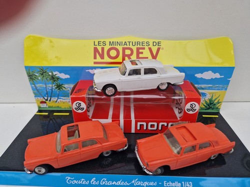 Norev lot peugeot 404 - de, 3