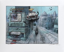 Enki Bilal .Estampe