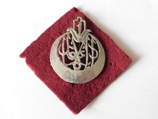 INSIGNE 1er RTA ARTISANAL EN ALUMINIUM FRANCE LIBRE 39-45 CEFI ITALIE