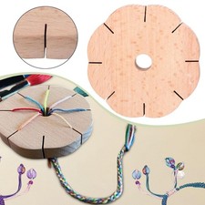 Disque Kumihimo en bois pour