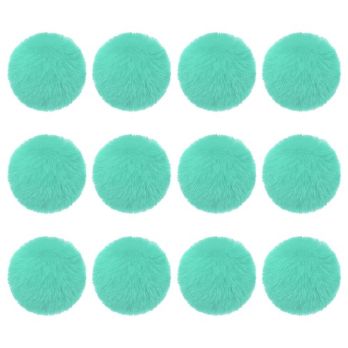 Pompons fausse fourrure - 12,