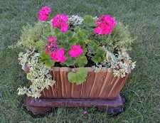 Moules en béton jardinière