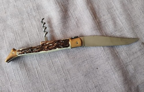 Ancien couteau pliant - ancien,