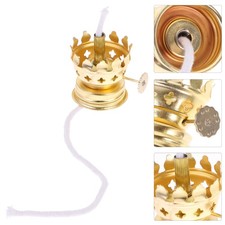  Support Meche Lampe Huile Mèche Pour À Pétrole Accessoires De Kérosène