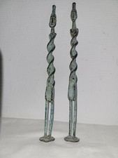 Deux sculptures en bronze