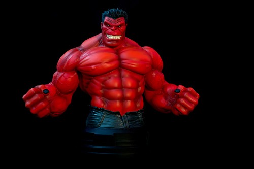 Buste red hulk par - , gentle