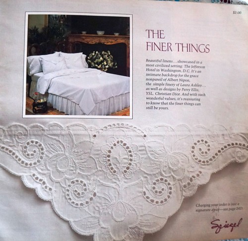 Vintage spiegel finer things - finer,