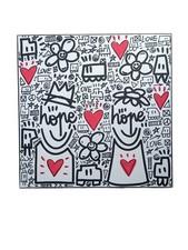 Hope toile street art - -,
