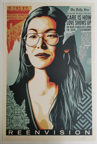 Shepard fairey reenvision - shepard,