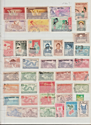 366 timbres poste viet nam - poste,