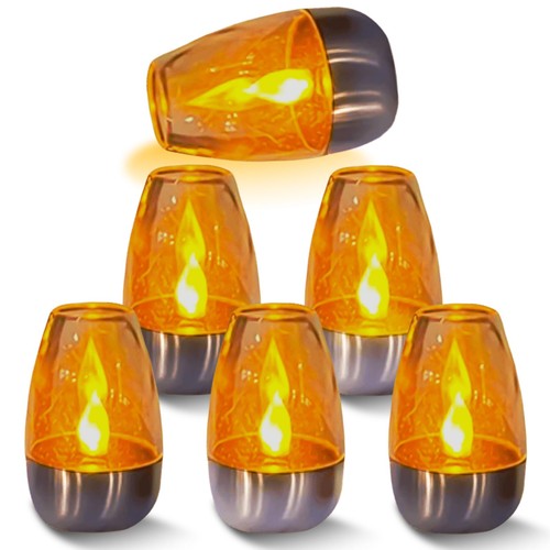Lot bougies solaires - de, 6