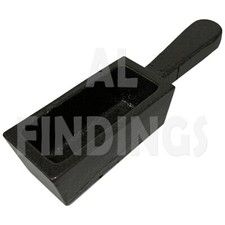 Moule À Lingot En Fonte 50Oz (1,5Kg) Argent Or Fonderie Fusion Coulée Métal