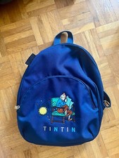 petit sac à dos Tintin bleu marine