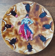 Plat assiette peinture de Yves