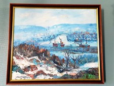 Ecole de Rouen Lallemand Huile sur Toile