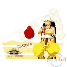 One Piece Mugiwara Store Usopp Bookmark Deco Strawberry Cake Not For Sale VGC