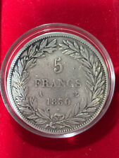 Piece Argent 5 Francs Louis-Philippe Ier Tête Nue sans le 'I' de 1830 A -TTB