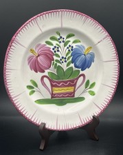 Assiette faïence XIXème Les