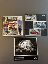 Lot de 3 Brochures Mini (2009)  spécifications + vinyle 50ans + Mayfair et Camde