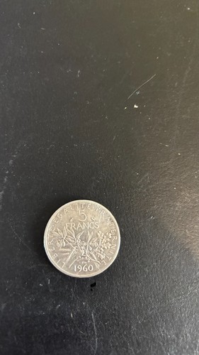 Pièce francs en argent - 5,