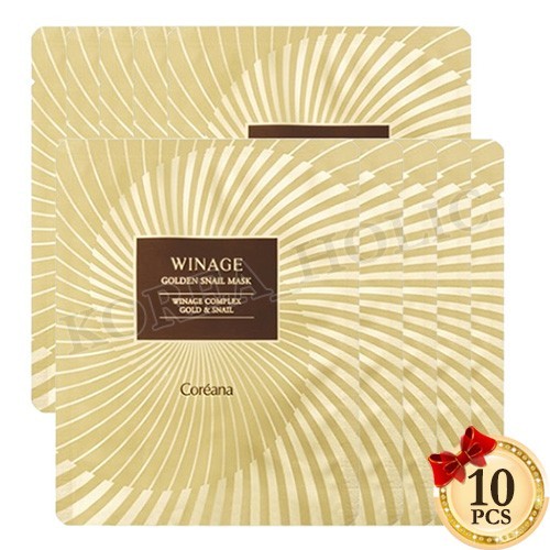 Coreana winage golden snail - golden,