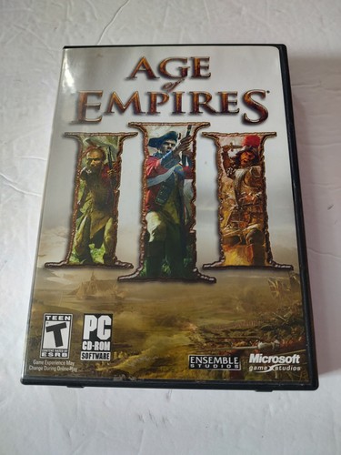 Age empires iii - empires, cd-rom