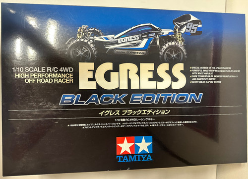Tamiya kit egress black - kit,
