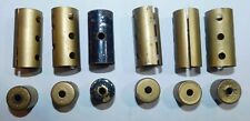 6 x MANCHON & SUPPORT DE CHEMINEE réf 163/164 MECCANO ANNEES 34/69 BOITE 6a à 10