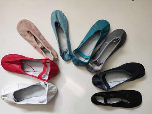 Demi pointes cuir - en, neuves